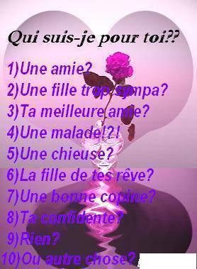 KI SUIS - JE PR TOA